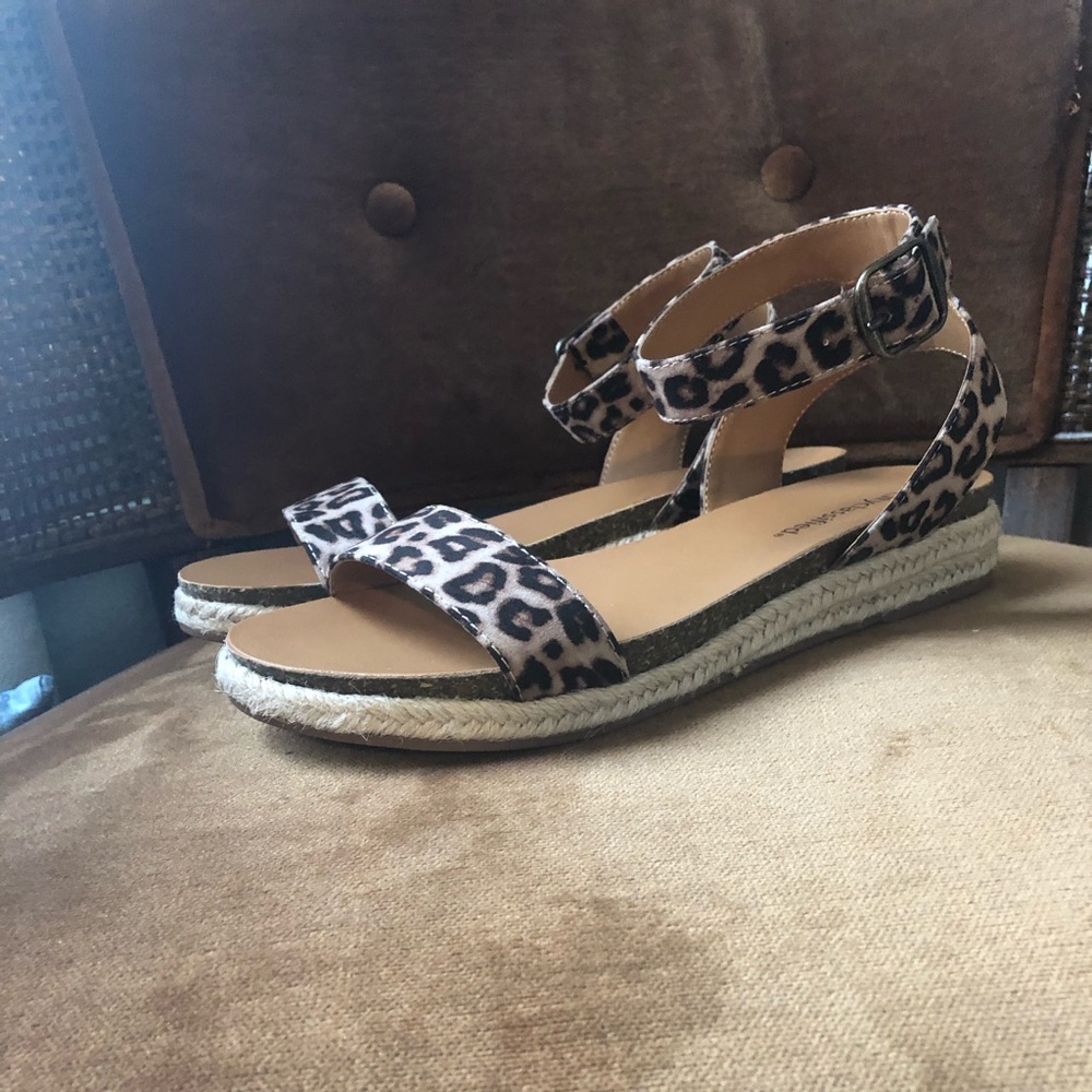Leopard sandals - Picture 2 of 4